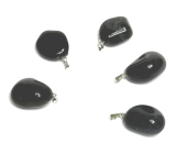 Onyx Troml wisiorek naturalny kamień, 2,2-3 cm, 1 sztuka, kamień życiowej siły