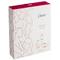 Dove Nourishing Secrets Rozzařující Rituál Lotosový květ a rýžová voda sprchový gel 250 ml + Invisible Care Floral Touch antiperspirant deodorant sprej 150 ml + Pink krémové toaletní mýdlo 100 g, kosmetická sada pro ženy