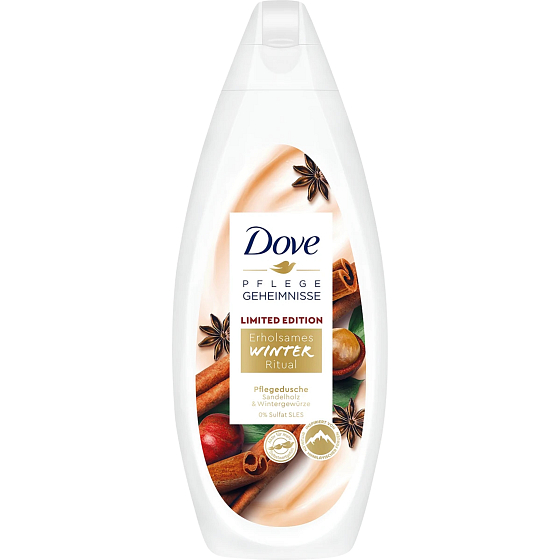 Dove Winter Ritual Sandalwood & Winter Spices sprchový gel 250 ml