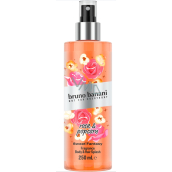 Bruno Banani Sweet Fantasy Rose & Popcorn perfumowany spray do ciała i włosów dla kobiet 250 ml