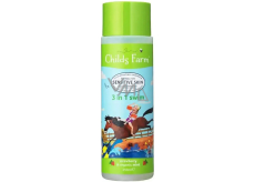 Childs Farm 3v1 Jahoda a máta sprchový gel, šampon a kondicionér po plavání 250 ml