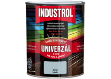 Industrol S2013 Univerzál lesk vrchní barva na kov a dřevo 9110 Hliník 0,75 l