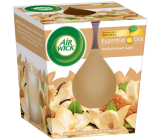 Air Wick Vanilla & Sugar Brown - Vanilka a karamel vonná svíčka ve skle 105 g