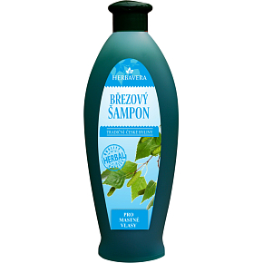 Herbavera szampon brzozowy do tłustych włosów, 550 ml