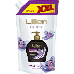 Lilien płynne mydło kremowe Wild Orchid XXL napełnienie, 1250 ml Lilien płynne mydło kremowe Wild Orchid XXL napełnienie, 1250 ml