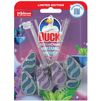 Duck WC zawieszkowy Active Clean Duo Violet, 2x 36 g