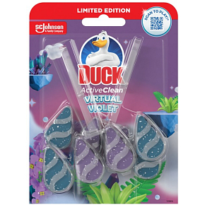 Duck WC zawieszkowy Active Clean Duo Violet, 2x 36 g