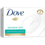 Dove Pure & Sensitive hypoalergenní toaletní mýdlo 100 g
