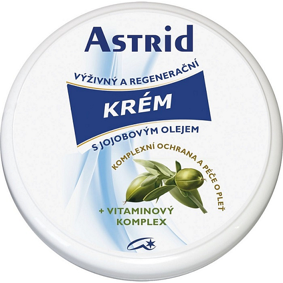 Astrid Výživný a regenerační krém s jojobovým olejem 75 ml