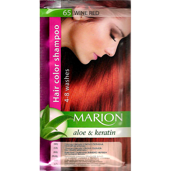Marion Szampon tonizujący 65 Winny czerwony 40 ml