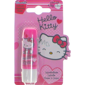 Hello Kitty Jahoda balzám na rty 4,8 g pro dívky dárková sada