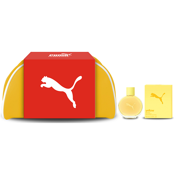 Puma Yellow Woman toaletní voda 40 ml + taška, dárková sada