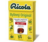 Ricola Original szwajcarskie ziołowe cukierki bez cukru z witaminą C z 13 ziół 40 g