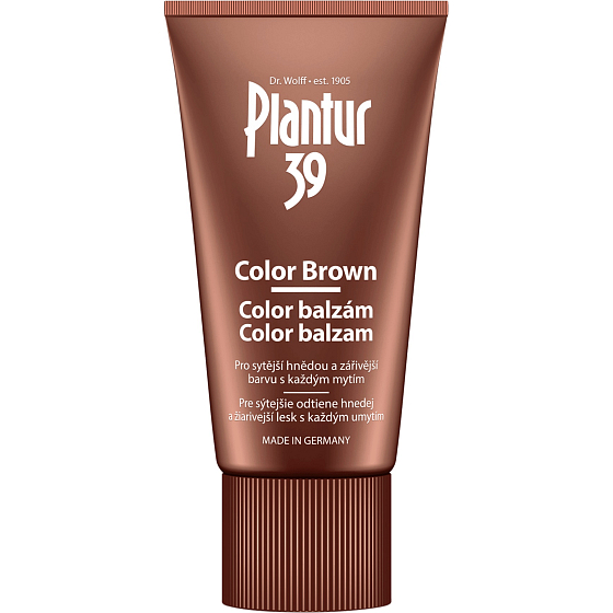 Plantur 39 Color Brown balsam z kompleksem kofeinowym dla intensywniejszego brązu włosów 150 ml