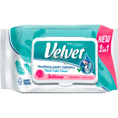 Velvet Intima 2w1 wilgotny papier toaletowy 42 sztuk