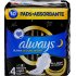 Always Ultra Secure Night Protection wkładki higieniczne z skrzydełkami 10 sztuk