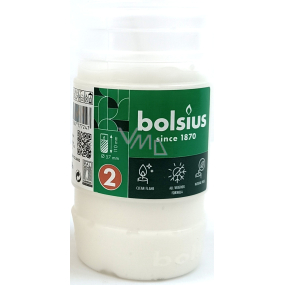 Bolsius Świeca parafinowa 110 x 57 mm, czas palenia 45 godzin 1 sztuka