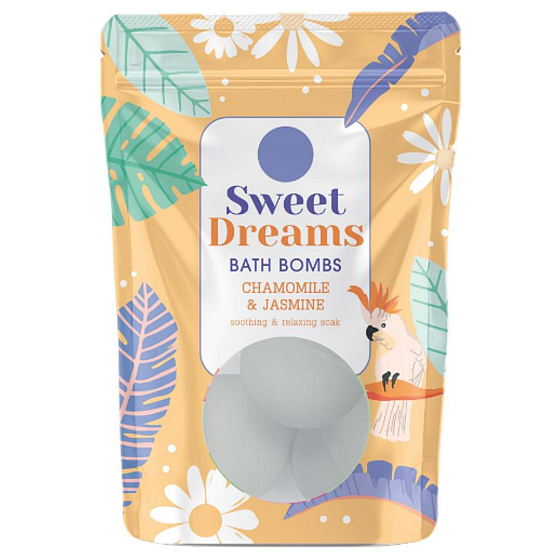 Elysium Spa Sweet Dreams musujące kule do kąpieli 3 x 50 g