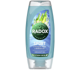 Radox Sport Cytrynowa trawa i morska sól żel pod prysznic dla kobiet 225 ml