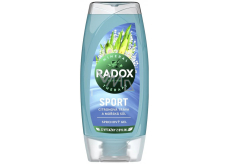 Radox Sport Cytrynowa trawa i morska sól żel pod prysznic dla kobiet 225 ml