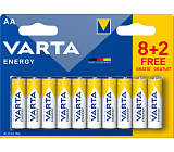 Varta Energy AA baterie, 8+2 szt.