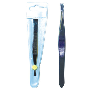 Abella Pinzeta prosta, etui 1 sztuka TW-7