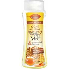 Bione Cosmetics Miód i Q10 dwufazowy demakijaż do oczu i twarzy 255 ml Bione Cosmetics Miód i Q10 dwufazowy demakijaż do oczu i twarzy 255 ml