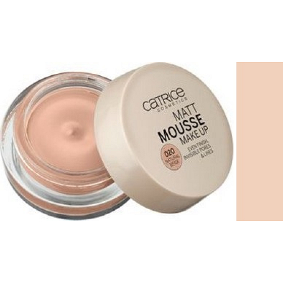 Catrice Matt Mousse pěnový make-up 020 Natural Beige 16 g