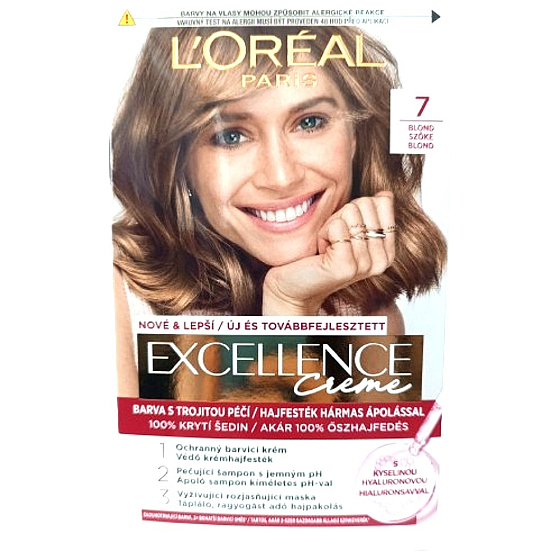 Loreal Paris Excellence Creme farba do włosów 7 Blond