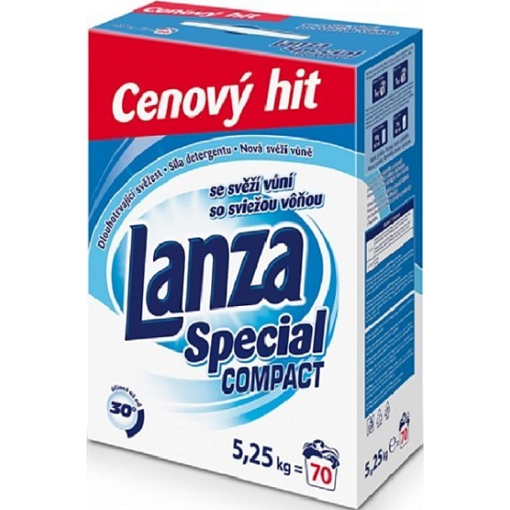 Lanza Special Compact prací prášek na barevné prádlo box 70 dávek 5,25 kg