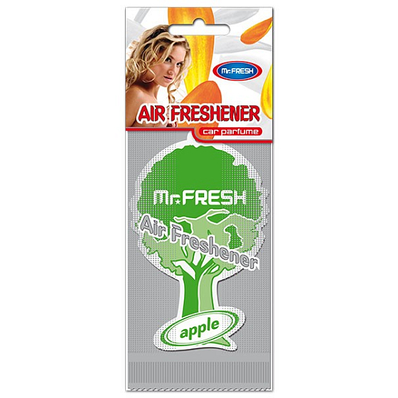 Mister Fresh Car Parfume Apple osvěžovač vzduchu závěsný 1 kus