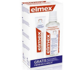 Elmex Caries Protection ústní voda 400 ml + Caries Protection s aminfluoridem zubní pasta 75 ml, duopack