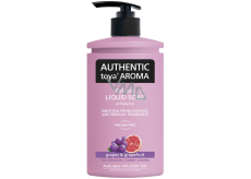 Autentyczne Toya Aroma Winogrona i Grejpfrut płynne mydło dozownik 400 ml