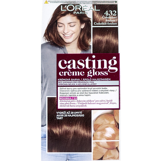 Loreal Paris Casting Creme Gloss krémová barva na vlasy 432 Čokoládový fondant