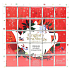 English Tea Shop Bio Adventní kalendář Puzzle číervený 25 kusů bioodbouratelných pyramidek čaje, 13 příchutí, 48 g dárková sada