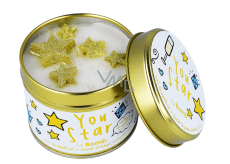 Bomb Cosmetics Jsi hvězda - You Star Aromatyczna świeca naturalna, ręcznie wykonana w puszce pali się aż 35 godzin