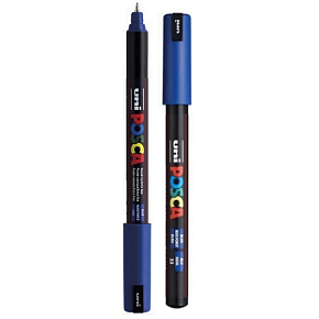 Posca Uniwersalny akrylowy marker 0,7 mm Niebieski PC-1MR