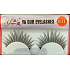 EyelaShes Umělé řasy s lepidlem 031 Černé 1 pár