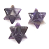 Ametyst Merkaba hmatka z kamene naturalnego 13 mm, kamień królów i biskupów