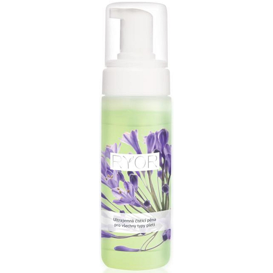 Ryor Ultradelikatna Piana do Mycia Twarzy dla Wszystkich Rodzajów Skóry 160 ml