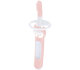 Mam Massaging Brush szczoteczka do zębów 3+ miesięcy Różowy