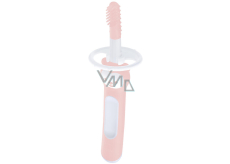Mam Massaging Brush szczoteczka do zębów 3+ miesięcy Różowy
