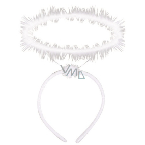 Aniołska aureola diadem biała na Člen ś 15 cm 1 sztuka
