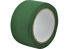 Lemówka, taśma dywanowa, tekstylna, zielona, szerokość 48 mm, długość 10 m