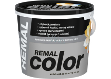 REMAL Color malířská barva na zeď 190 tmavě šedá, 5 + 1 kg