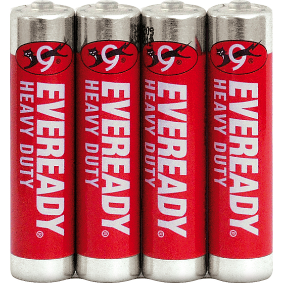 Eveready AAA akumulatorowo-chlorkowe baterie, 4 szt.