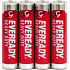 Eveready AAA akumulatorowo-chlorkowe baterie, 4 szt.