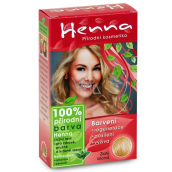 Henna Naturalna farba do włosów Złoty blond 114 proszek 33 g