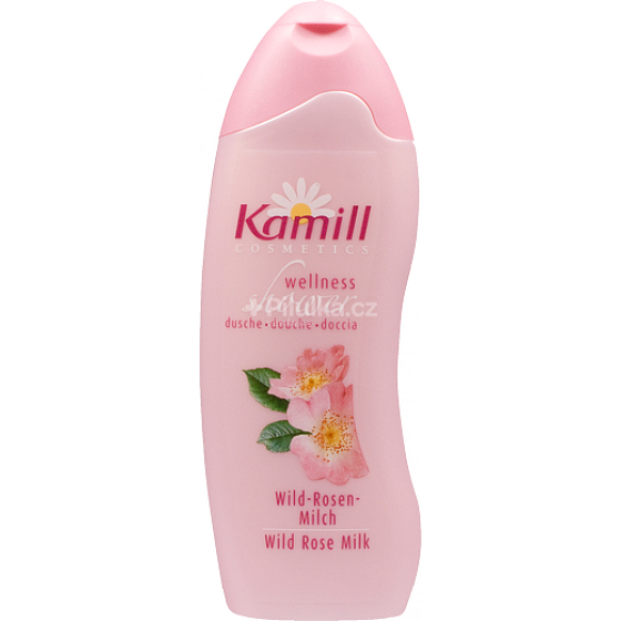 Kamill Wellness Wild Rose Milk sprchový gel 250 ml