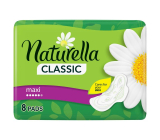 Naturella Classic Maxi podpaski higieniczne o zapachu rumianku z skrzydełkami 8 sztuk